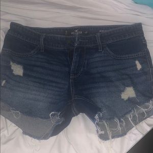 Hollister jean shorts